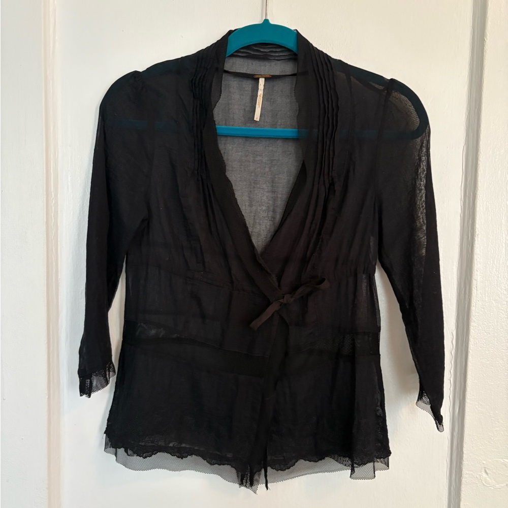 FREE PEOPLE SHEER TOP